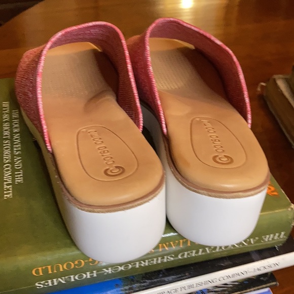 CC Corso Como Ditya Two-Tone Knit Slide Wedge Sandals - Picture 10 of 14